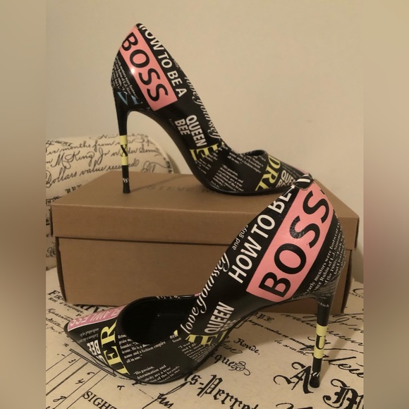 Steve Madden Shoes - 😍 NIB!!! Heels; Steve Madden; Vala (Black/Pink); JUST LOOK AT THEM!  Gorgeous!